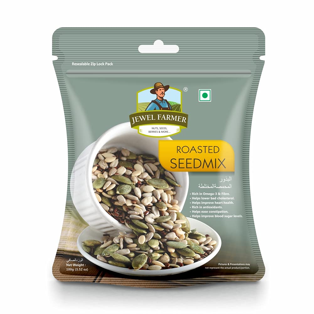 JEWEL FARMER Roasted Seedmix (100g) (B08LYYZQ5N) Amazon Price History, Amazon Price Tracker