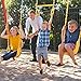 Lifetime 90200 Heavy Duty A-Frame Metal Swing Set, Primary Colors
