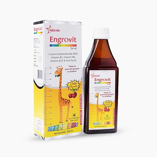 Engrovit Height Syrup - Kids Growth 200ml