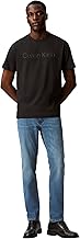 Calvin Klein Men's Relaxed Fit CK Logo Crewneck T-Shirt