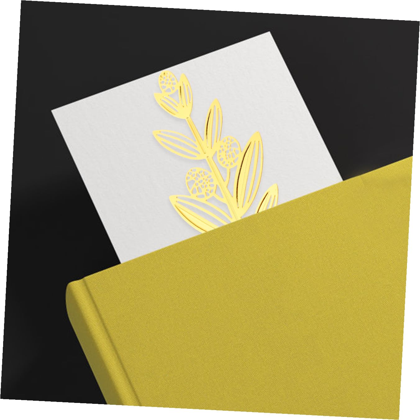ABOOFAN 50 Pz Decorazione Di Inserti Vegetali Segnalibri Rame Bambino Bello Inserisci La Carta