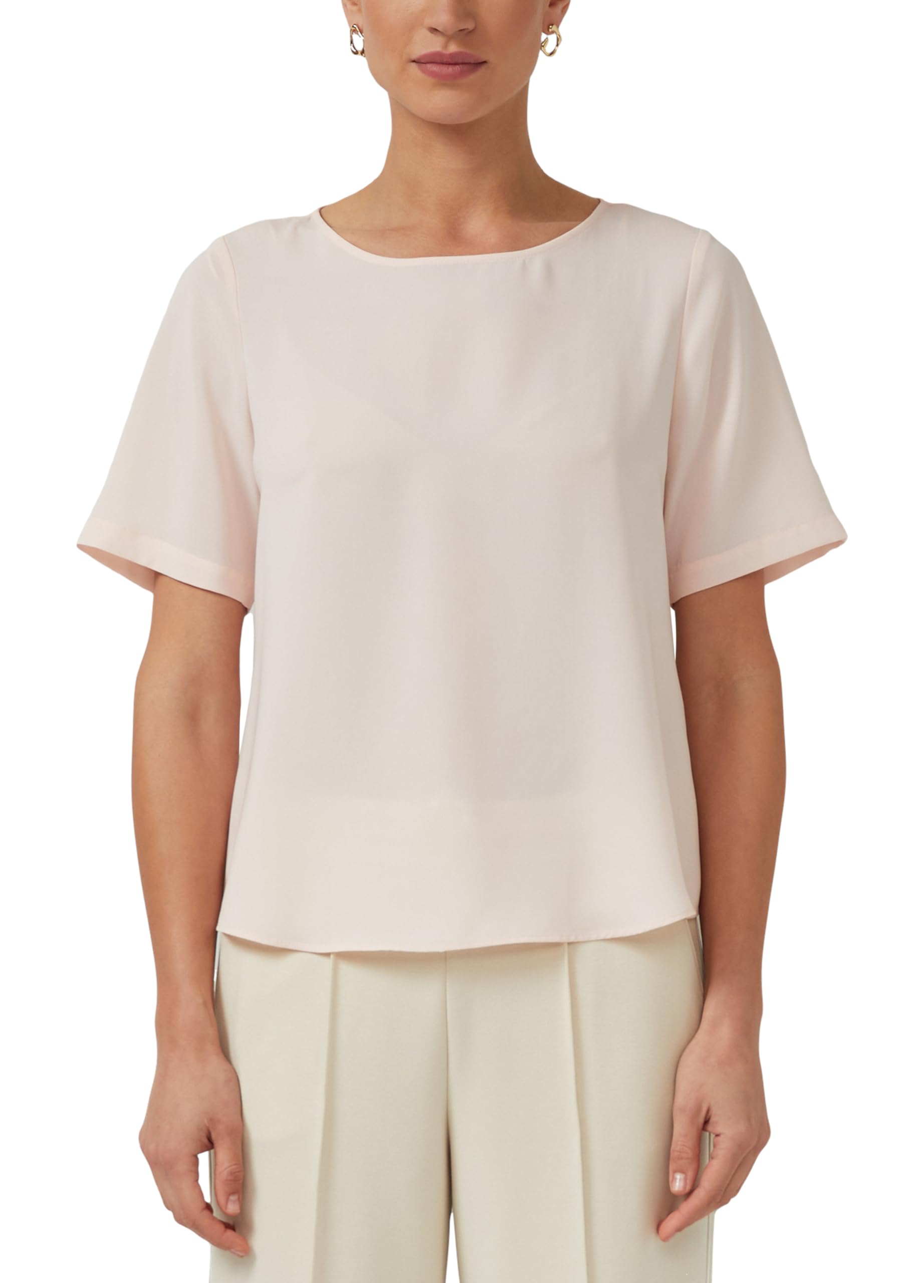 s.Oliver Black Label Damen 2177309 Bluse Kurzarm