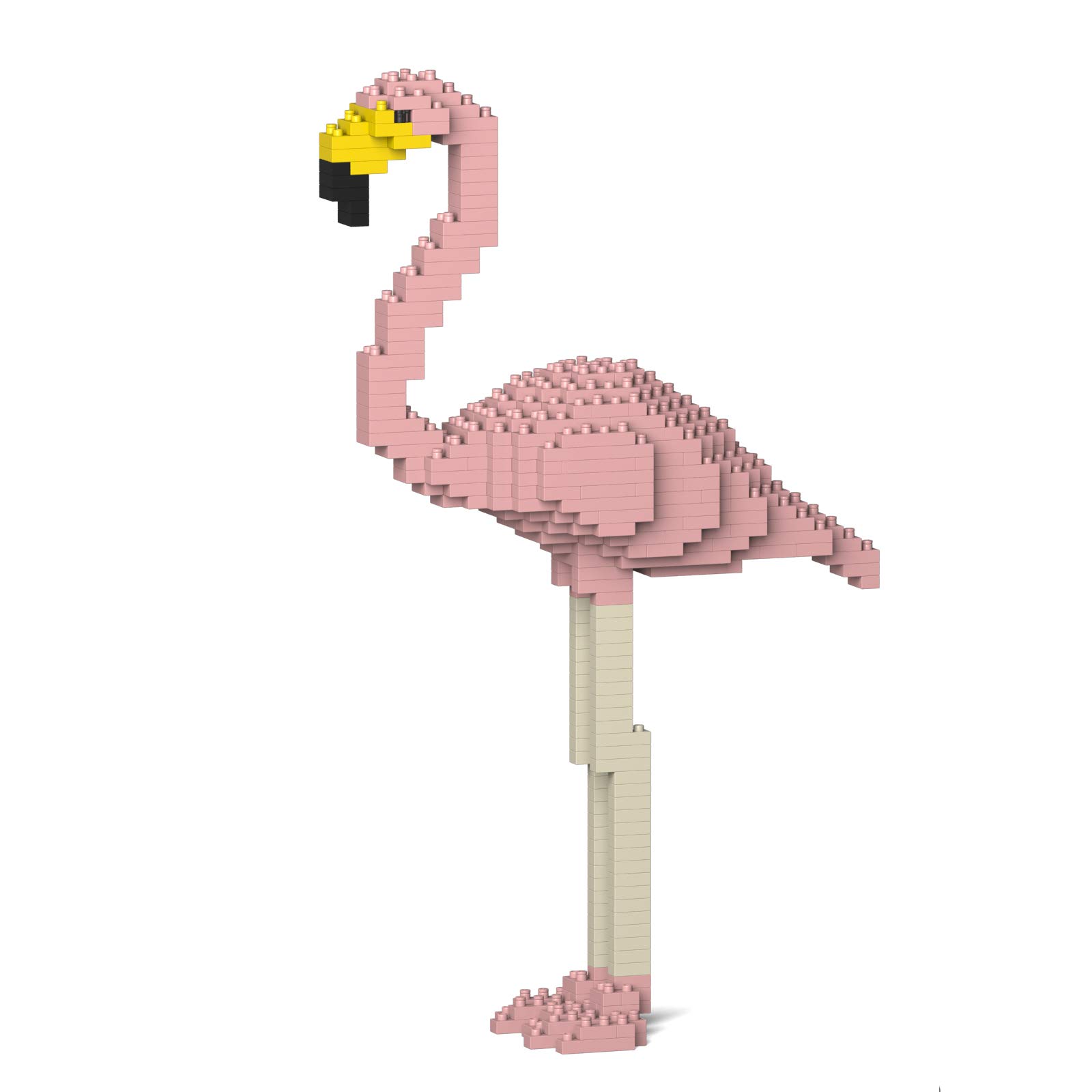Amazon.com: JEKCA Flamingo 01S-M02 | Bird Plastic Building Blocks