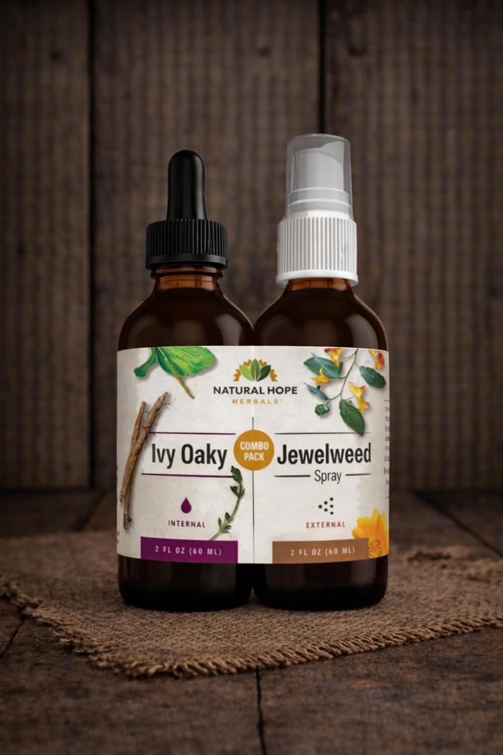 Ivy Oaky & Jewelweed Spray Set
