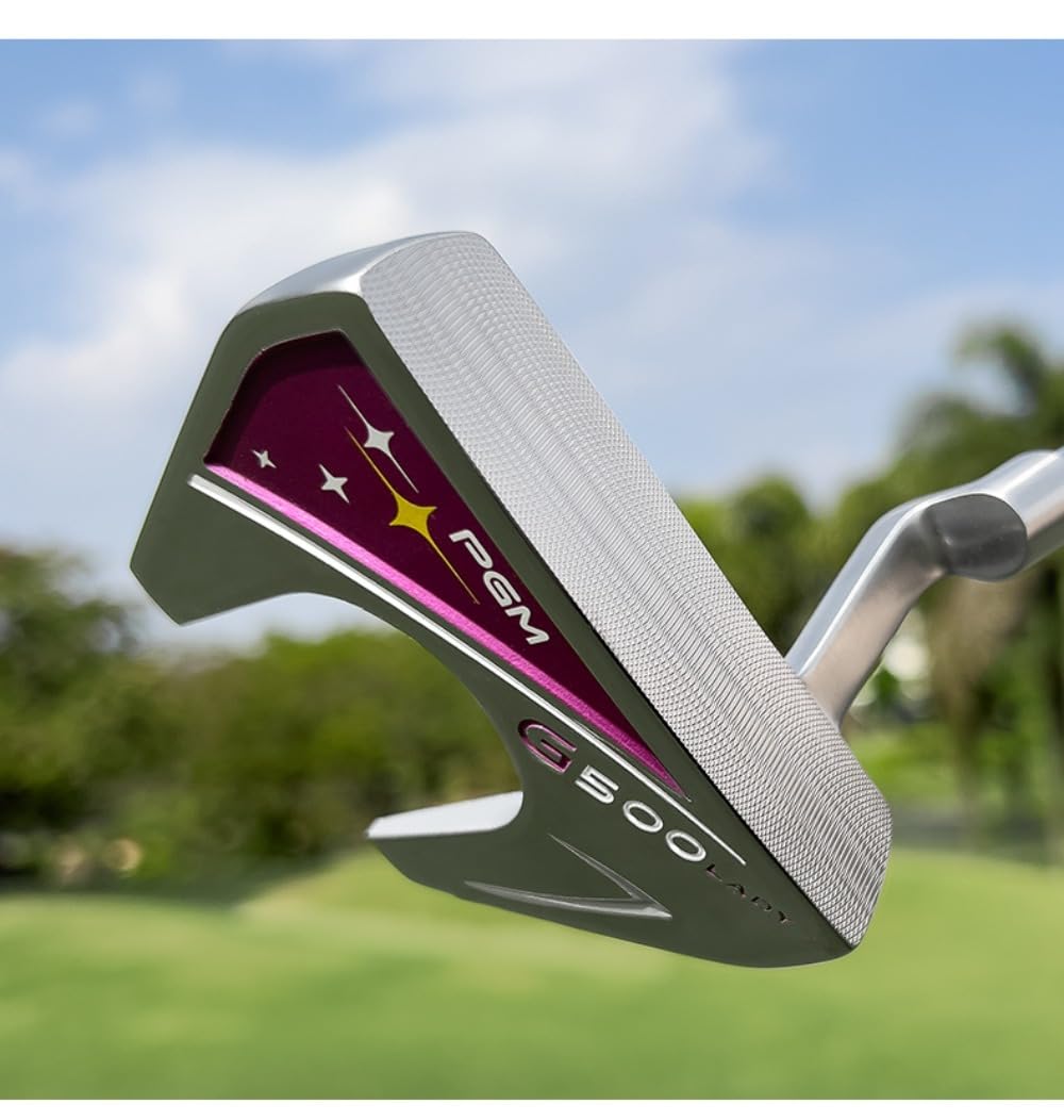 Mazo de golf para mujeres diestras, vara de empuje de golf G500 estable con cubierta para la cabeza para entusiastas del golf