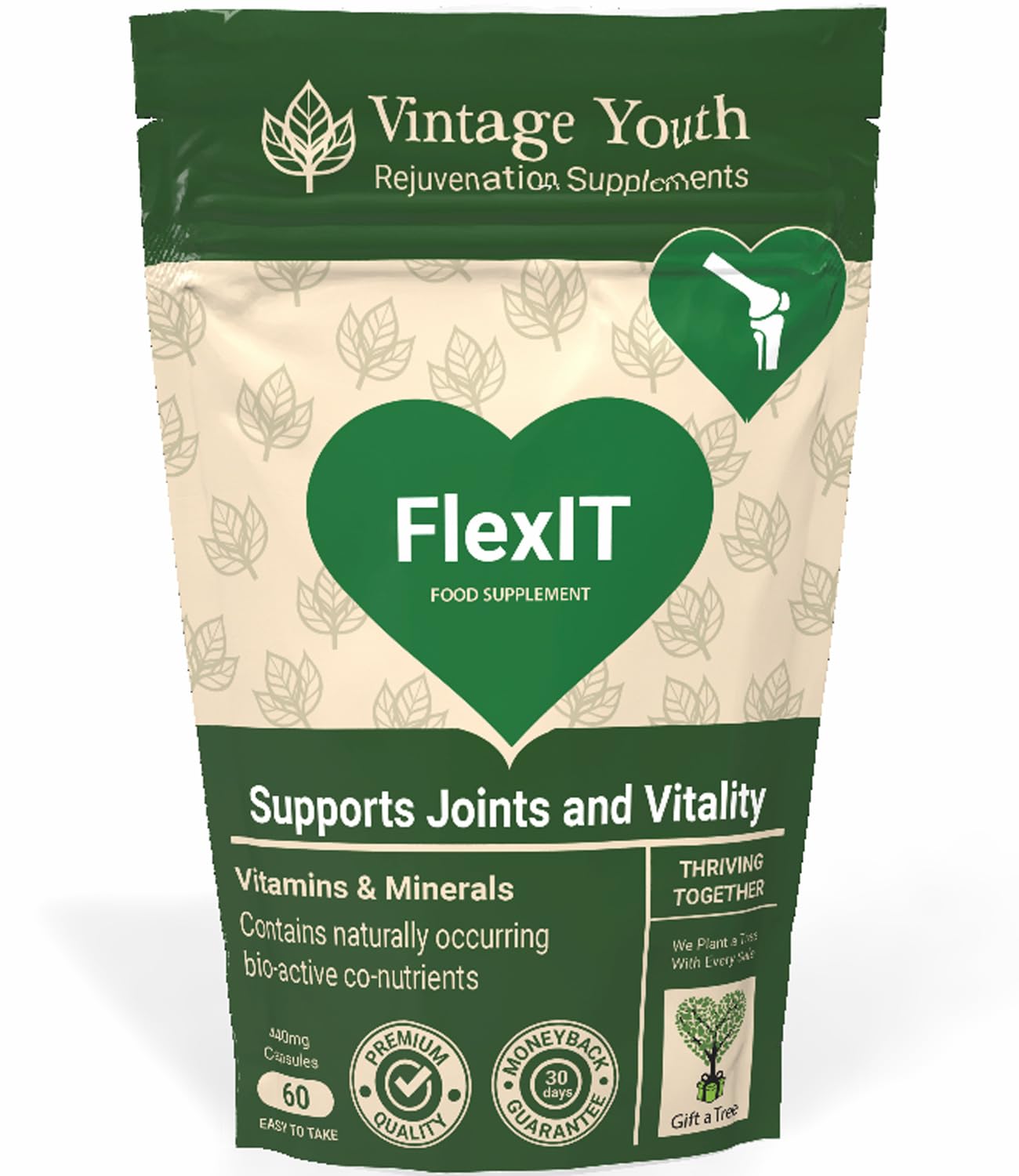 Joint Pain Relief & Mobility Supplement | Glucosamine, Chondroitin, MSM & Turmeric to Ease Stiffness, Support Joint Comfort & Flexibility | High-Strength Capsules for Men & Women | UK Made, Non-GMO