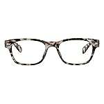 Peepers by PeeperSpecs Clark Blue Light Blocking Reading Glasses, Gray Tortoise +1.25