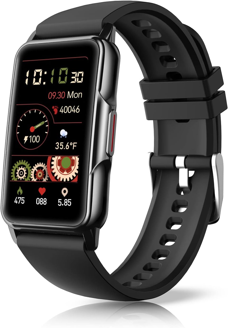 Health Fitness Tracker Watch with 24/7 Heart Rate Blood Oxygen Blood Pressure Sleep Monitor115 Sports Modes Step Calorie Counter Pedometer IP68 Waterproof