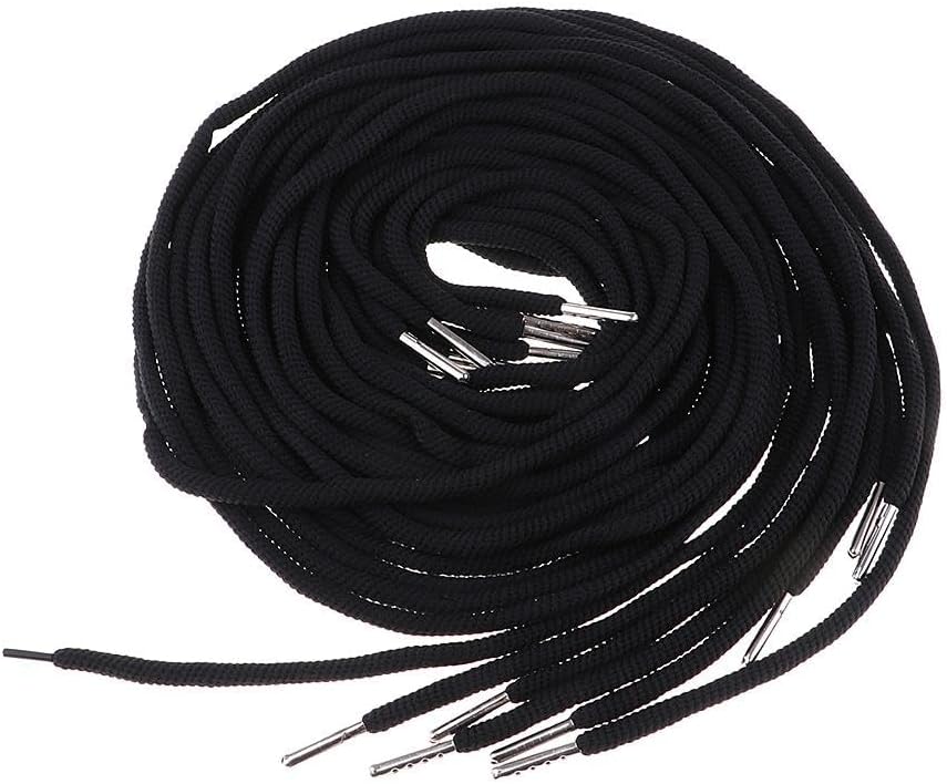 JAZZY PEARLS® 10pcs 1.3 Meters Drawstrings Cords Replacement for Jackets Pants Shoelaces D|Crafts | Sewing | Embellishments & Finishes | Trims