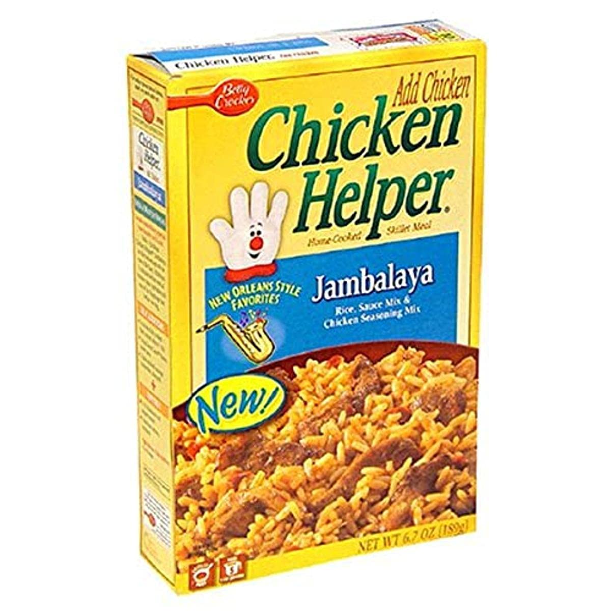 Chicken Helper, Jambalaya, 6.7Ounce Boxes (Pack of 12) Grocery & Gourmet Food