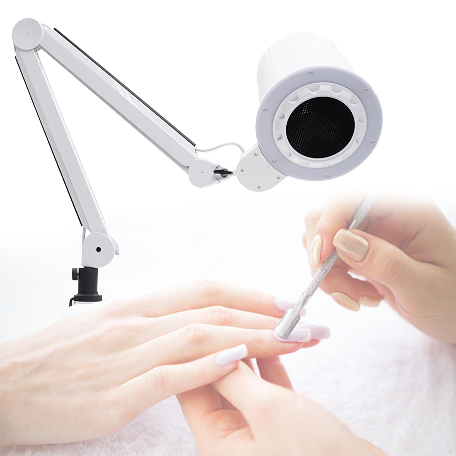 Odkurzacz Do Paznokci,Odkurzacz Paznokci,Wentylator Odkurzacza Do Paznokci,Elektryczny Odpylacz Narzędzie Do Manicure,Niski Poziom Hałasu,Zasysania Pyłu Z Paznokci