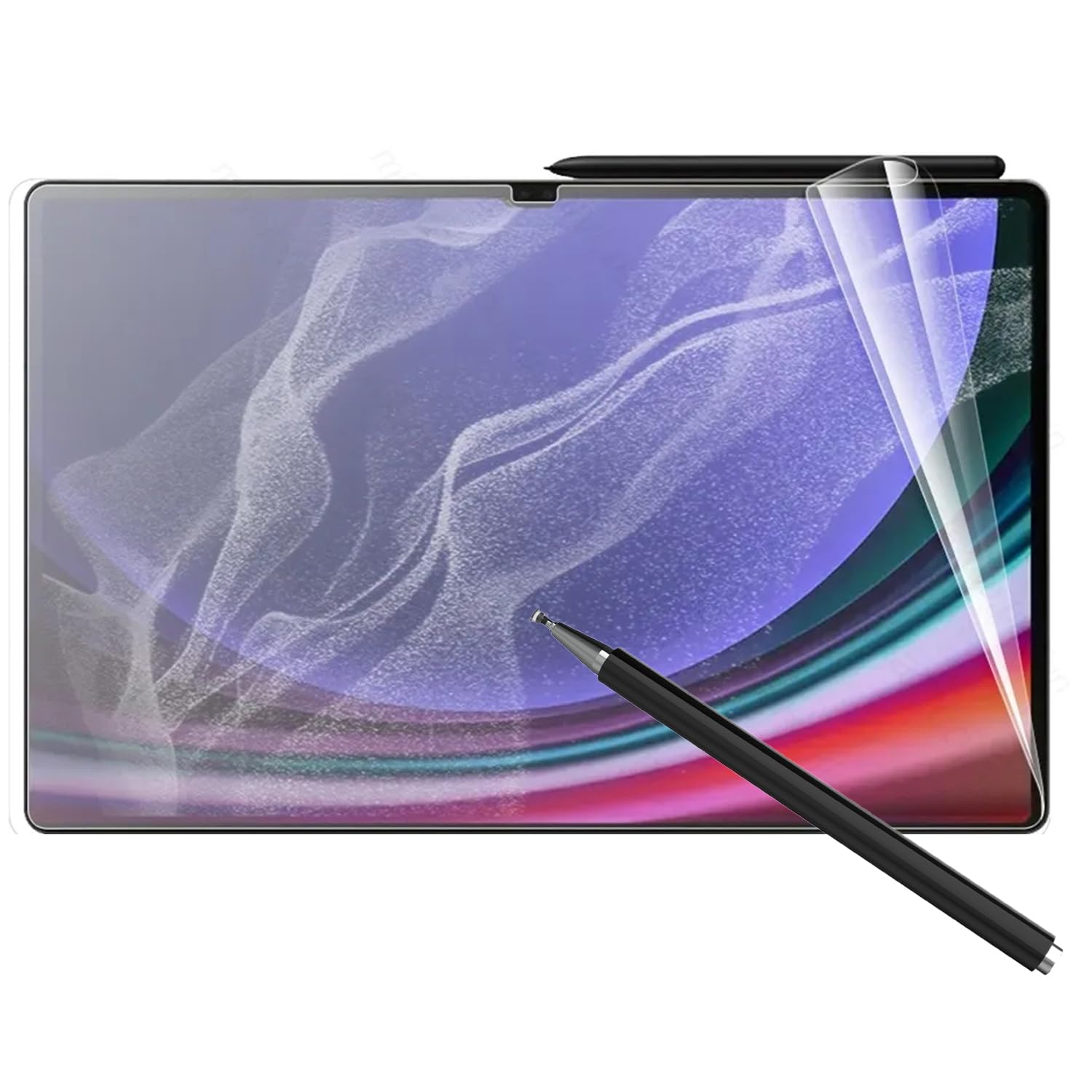 Lukione Tablet Screen Protector (2Pcs) - Compatible with Samsung Galaxy Tab S9 Ultra (14.6 Inch) - Soft Film, Anti-Scratch, No-Bubble