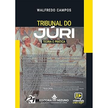 Capa do livro Tribunal do Júri 9ª edição