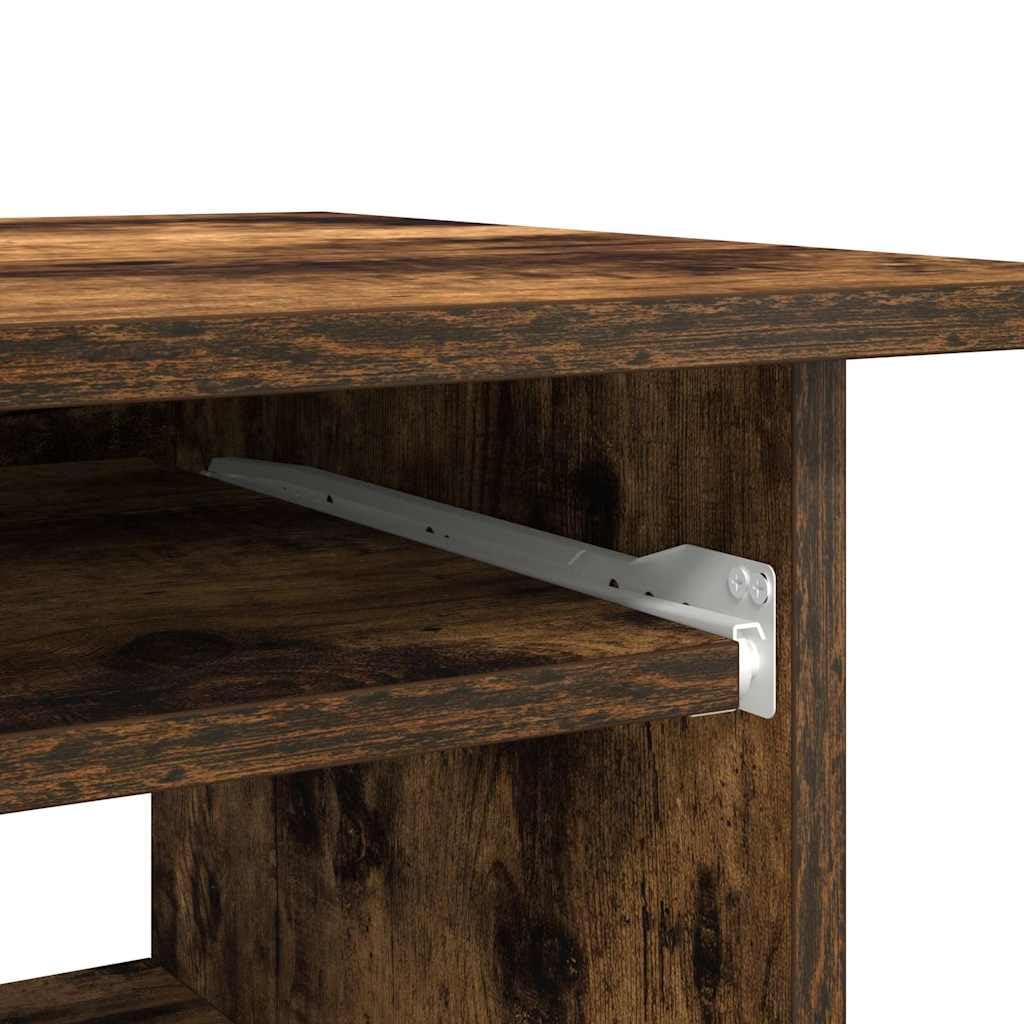 Scrivania, tavolo da gioco, scrivania per computer, scrivania da ufficio, adatto per soggiorno, sala giochi, ufficio, studio, incenso, 80 x 45 x 74 cm, materiale in legno