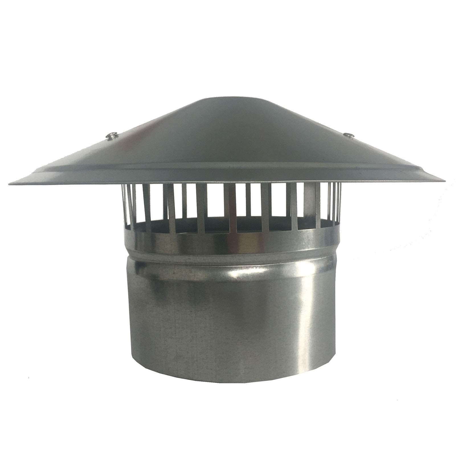 Chapeau de pluie universel 170 mm en forme de champignon pour conduit de ventilation