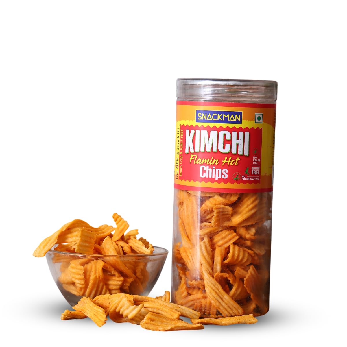 Jewel Farmer Snackman Cream & Onion Chips 150gm (Kimchi)-image-16