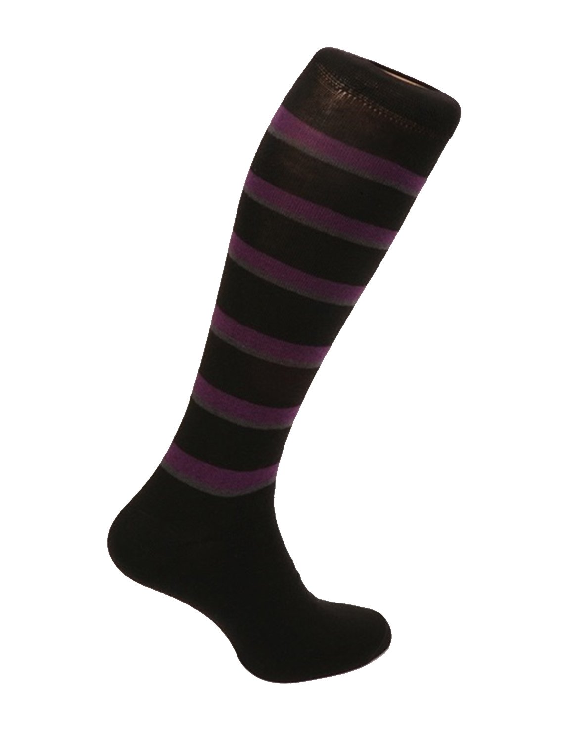 Daniel Jacob - Chaussettes basses - Homme 2 x Purple/Black 2 x Brown/Black 2 x Grey/Black