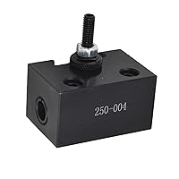 Vista 6 de Kimllier 6 piezas OXA 250-000 Tipo de cuña de cambio rápido Herramienta Post Set 8 pulgadas Swing OXA Tool Post