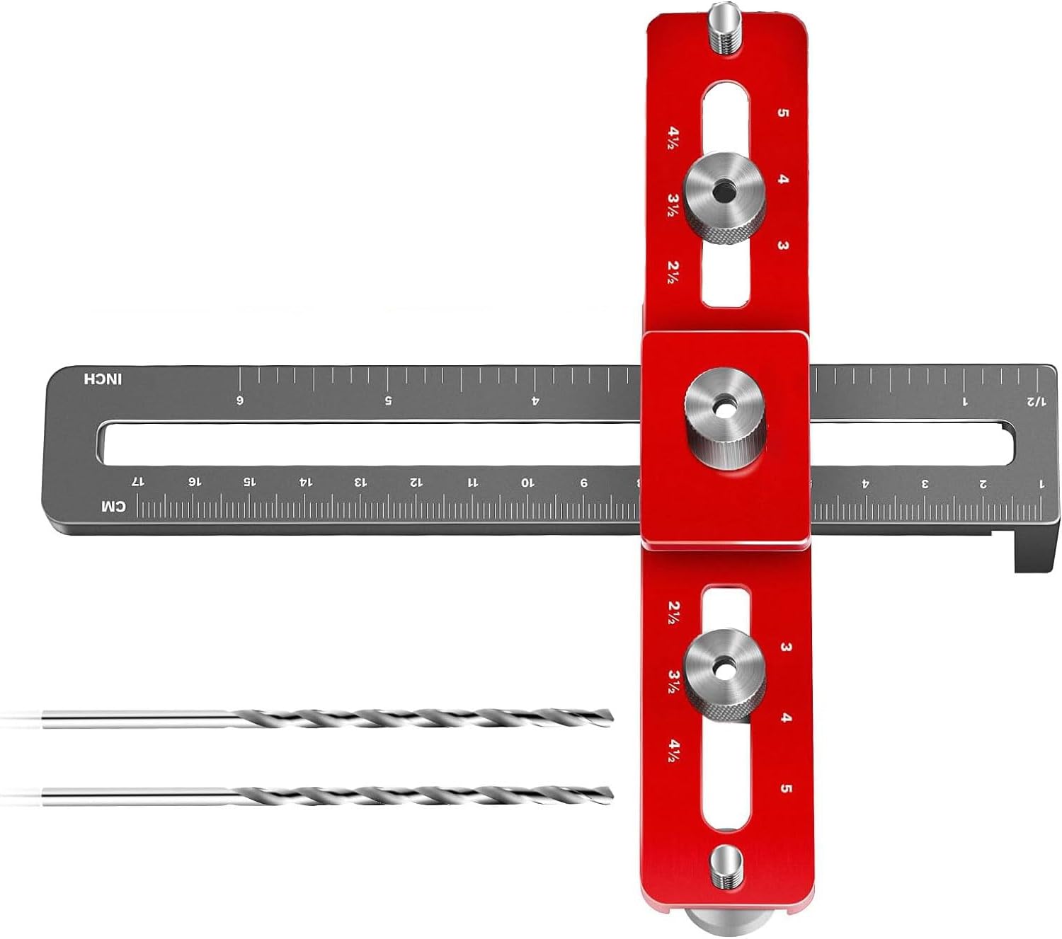 Cabinets Hardware Handle Jigs Aluminum Cabinet Template Tool Woodworking Drilling Hole Doweling Guide Puncher Locator
