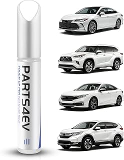 補修ペン ホワイト 12ml 防水・UVカット・色あせしない 車体用 傷隠し 簡単塗り 自動車外装補修 タッチペン