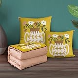 Facile à Ranger: cette couverture de voyage est facile à ranger, légère, portable et peu encombrante. Lorsqu'elle n'est pas utilisée, elle peut également servir de décoration pour votre chambre ou votre voiture. Une fois déplié, il peut être utilisé comme un édredon.