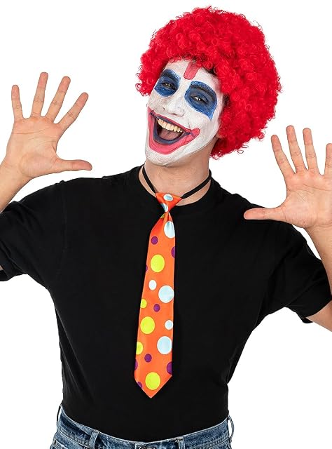 Foto 4 de 4 de Funidelia - Corbata de payaso para hombre y mujer - Payaso, Circo, Original y Divertido