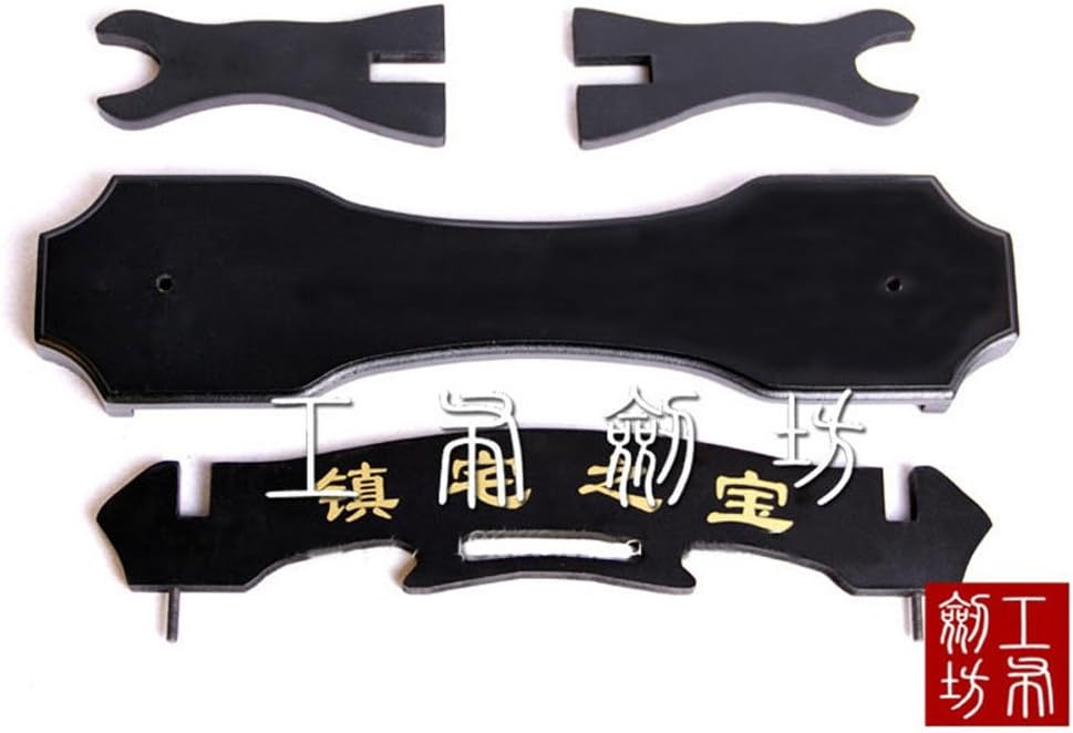1 Layer House Treasure Assembly Samurai Sword Katana Wakizashi Tanto Holder Stand Fit Any Sword