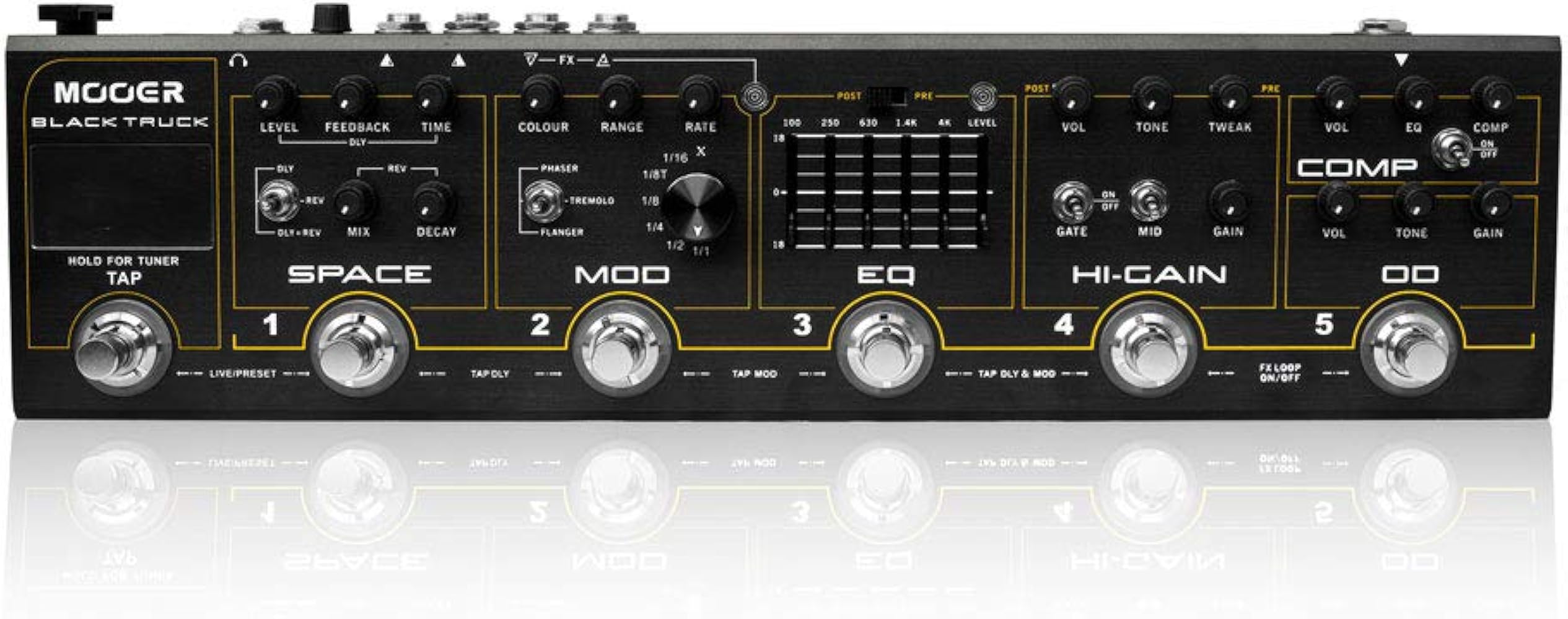 Amazon.co.jp: Mooer Black Truck マルチエフェクター : 楽器・音響機器