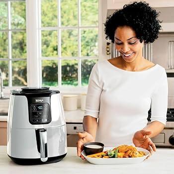 Ninja Air Fryer ニンジャエアーフライヤー1500W Amazon.com: Ninja Air Fryer - 4-Quart Ceramic-Coated, 75