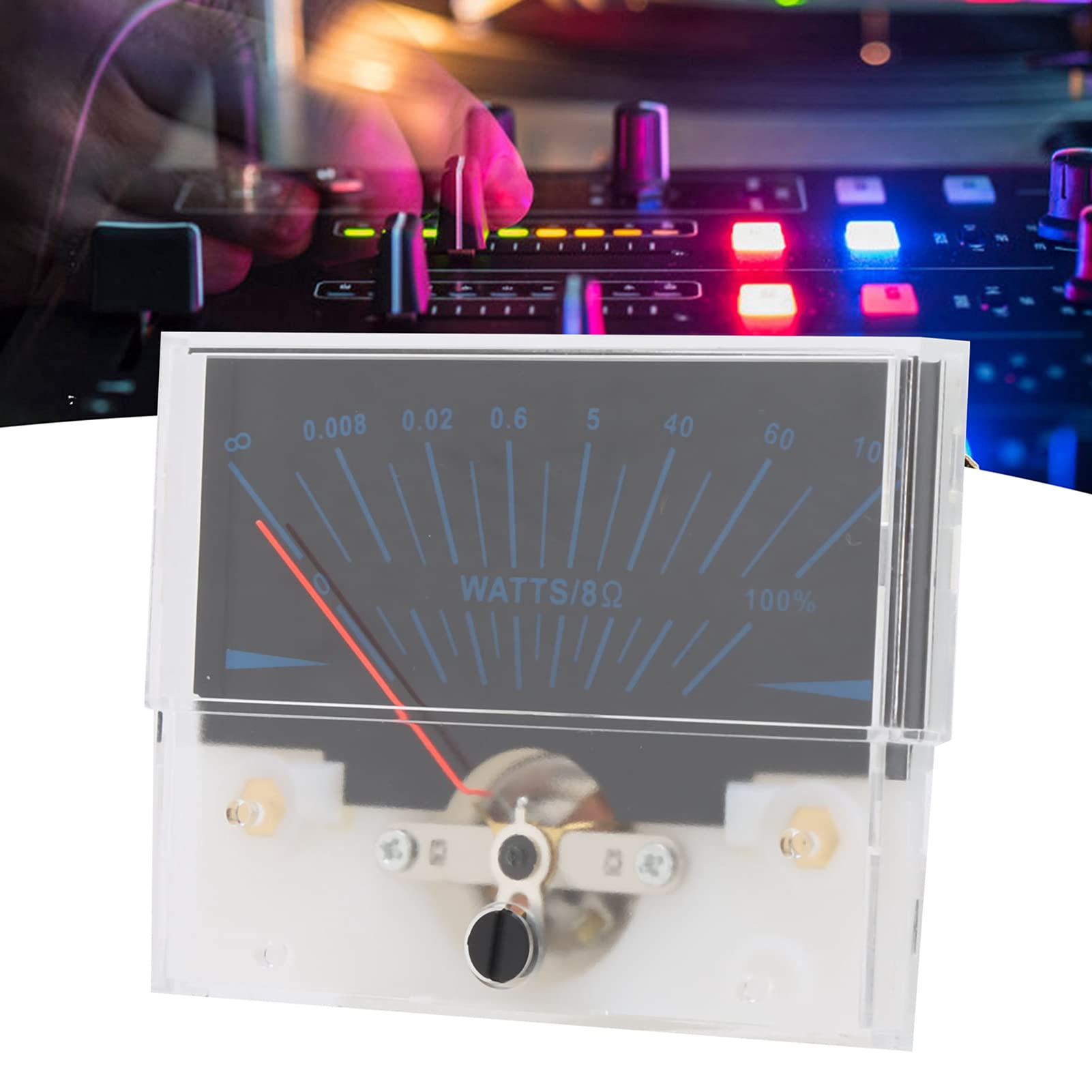 Złącze miernika VU TN 73 Wskaźnik poziomu dźwięku DB z podświetleniem do sprzętu audio wzmacniacza mocy, tester wyświetlacza analogowego z tarczą wskaźnikową i obudową ABS