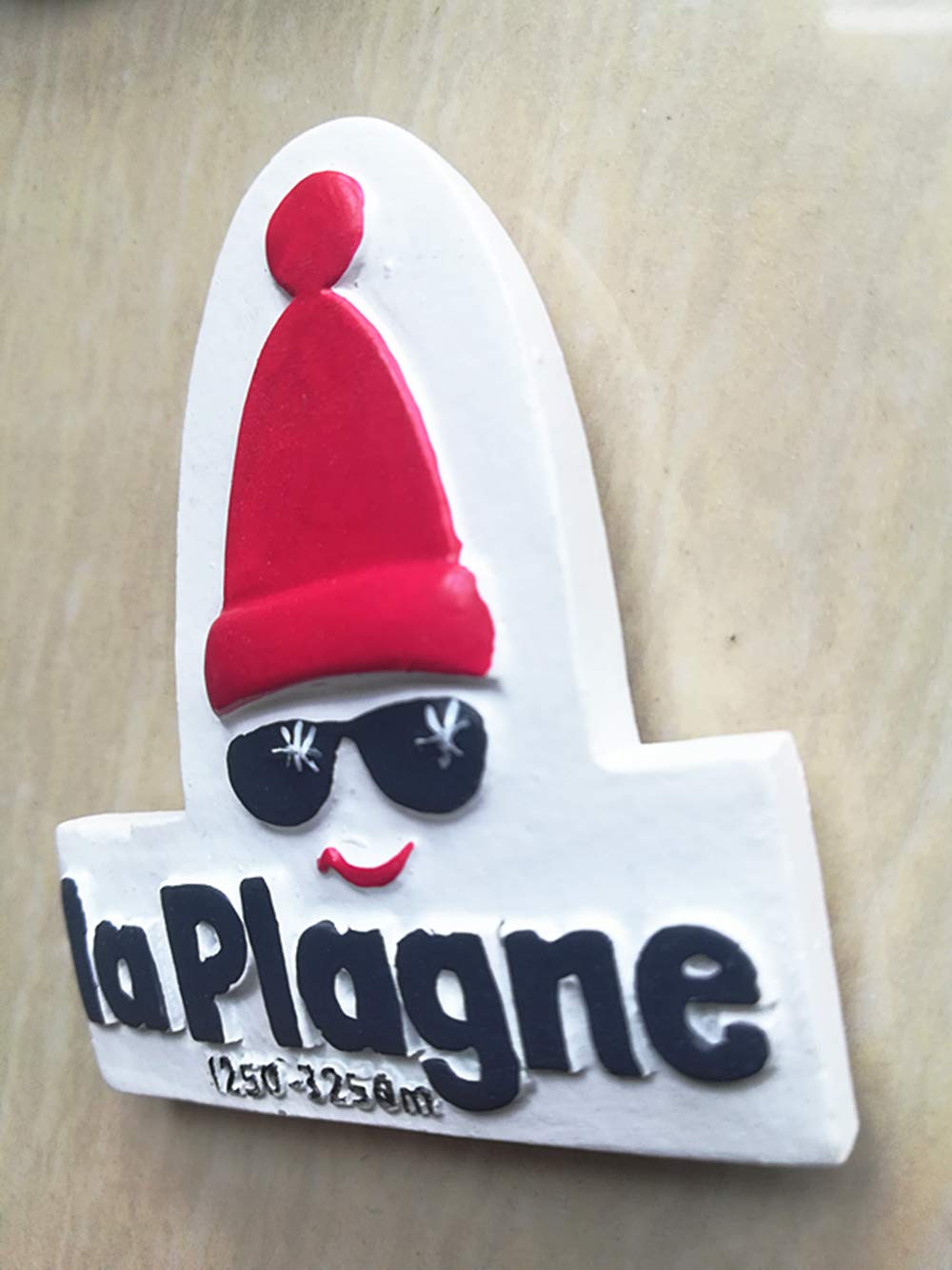 La Plagne France 3D Fridge Magnet Souvenir Gift,Resin Handmade La