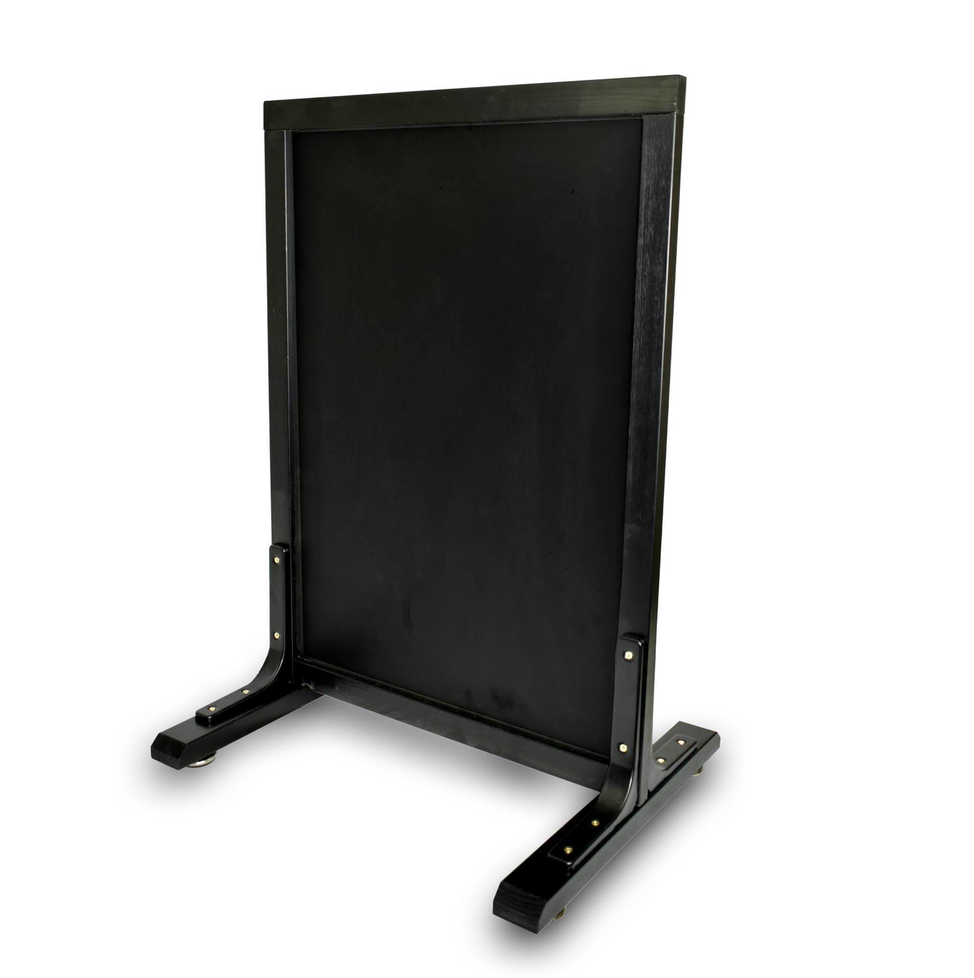 Deflecto Double Sided Vertical Pavement Stand (Black, 120x56x65cm)
