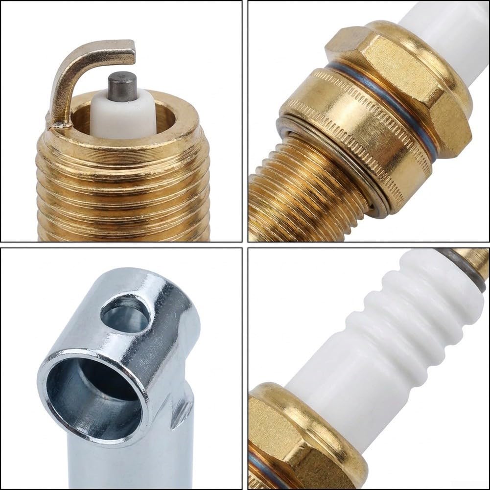 Juego de 4 Bujías F7TC para resistencia 5k Ohm Nickel Juego de