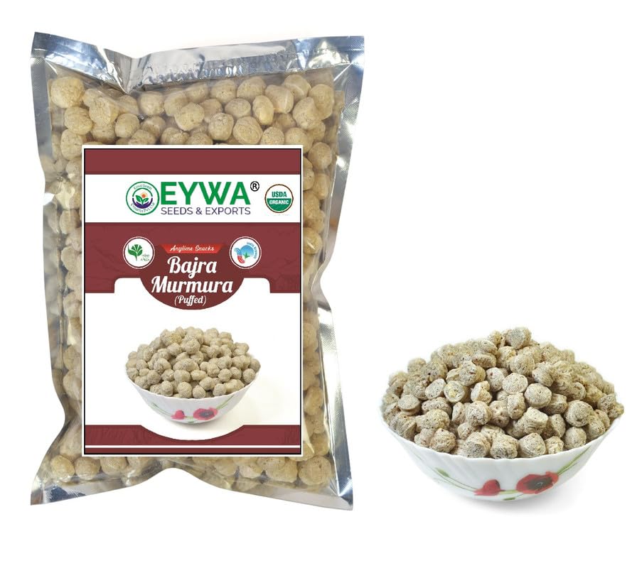 Bajra Murmure | Puffed | Kurmure | Puri | Muri | Pori | Non Roasted Snack | Plain Murmure | Healthy & Tasty Snacks (Bajra Murmure, 400 Gm) by EYWA (B0BS3L5RV4) Amazon Price History, Amazon Price Tracker