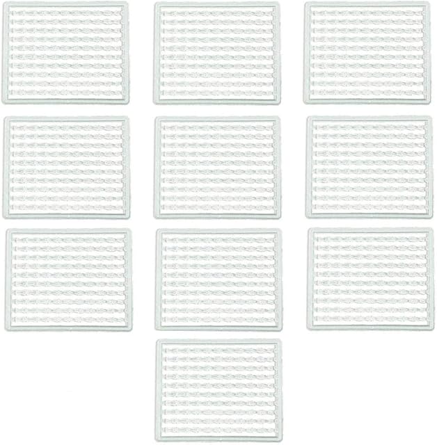 Milepetus 1000pcs Carp Fishing Hair Rig Extender Boilie Bait Stops Boilie Stopper Carp Fishing Tackle (white)