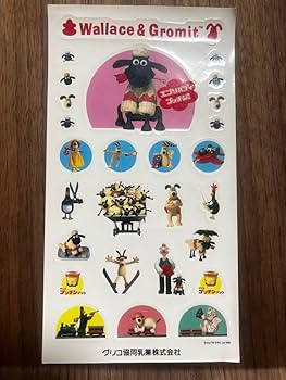 Amazon.co.jp: プッチンプリン ウォレス&グルミット シール