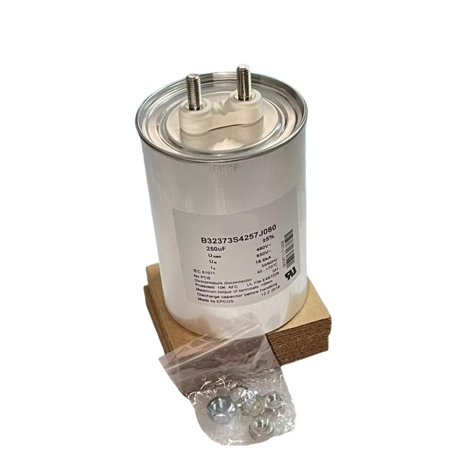 LEOTNNDQ 1PCS B32373S4257J080 250UF 480VAC capacitor