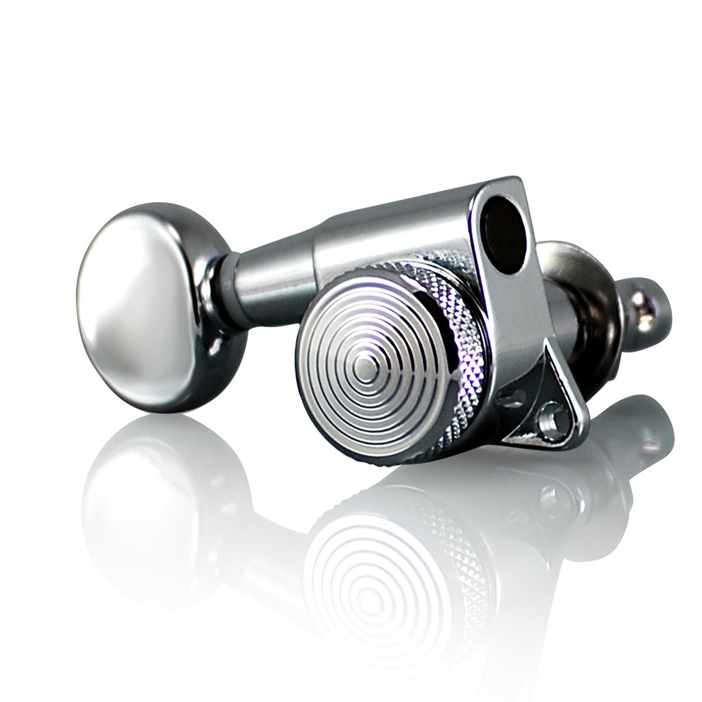 Buy VANSON Tuners/Machine Heads V05SP Left Handed Chrome LOCKING (Set