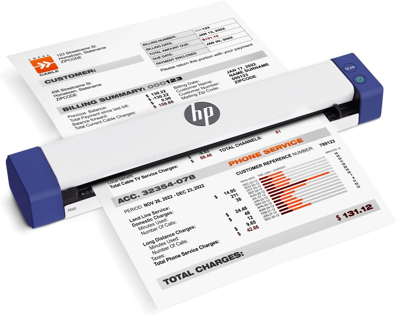 HP Small USB Document