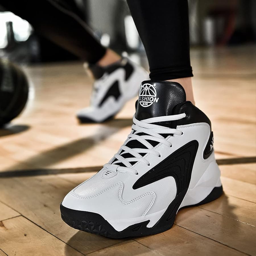 Amazon.com | zxcvb New Men's Shoes high-top Basketball Shoes