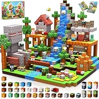 300 PCS Magnetic Blocks - Magnetic Building Blocks,Magnet Cubes Stacking Magnets Kids Toys,Sensory Toy for STEM Montessori Sensory Toys for Kids 3-5 6-7 8-12 Boys Girls Christmas Birthday Easter Gifts