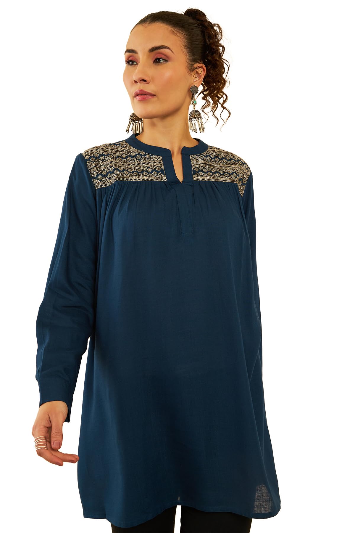 soch Women's Solid Regular Tunic-picture-53