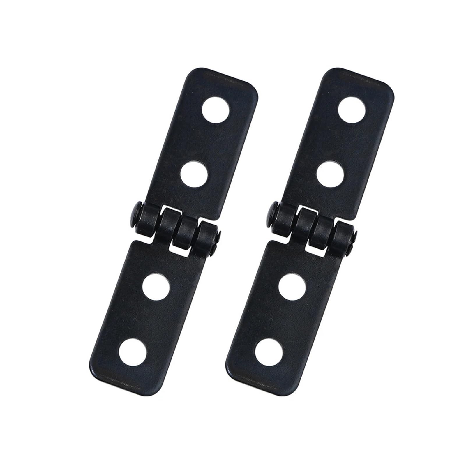 HKVTVCYPYA 10Pcs Antique Black Mini Metal Cabinet Door Furniture Rectangle Hinge Box Hardware for Wooden Handmade Crafts