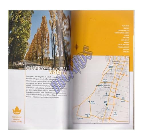 Guia de vinícolas - Argentina