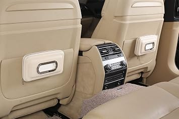 Elegant Beige Leather Car Visor Tissue Holder, Luxury PU Leather Backseat Tissue Case Holder