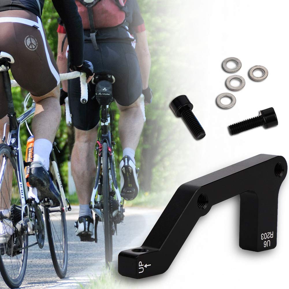 Adaptador Montaje Freno Disco, Adaptador de Pinza de Montaje de Freno de Disco de Bicicleta B-F203 para Bicicleta de Montaña MTB