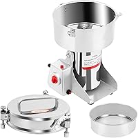 Vista 2 de Samger 700g Electric Grain Mill Grinder, 1800W 110V Copper Motor Swing Type Commercial Grinders, High Speed 28000RPM Superfine Grinding Machine