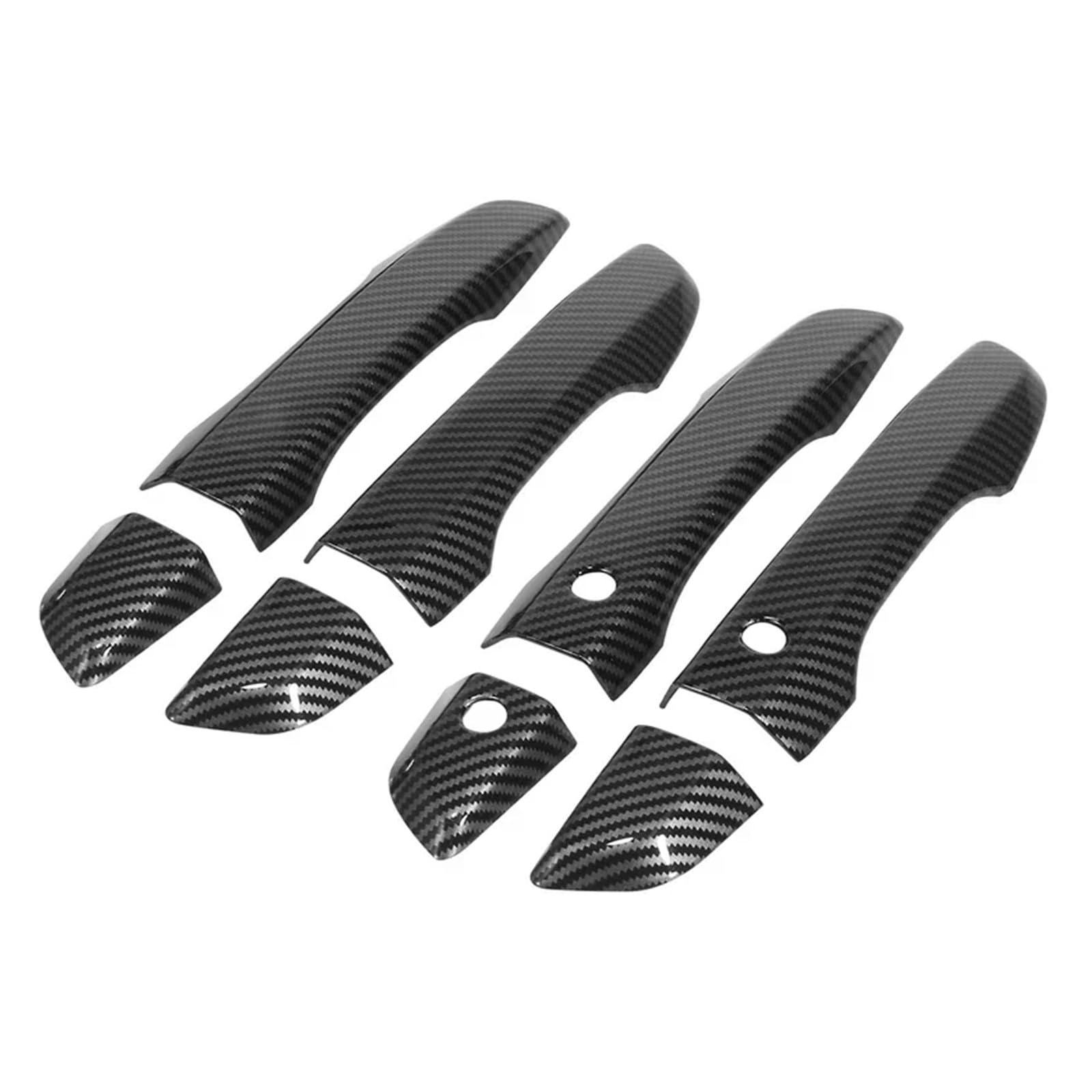 Fncvtm Carbon Smart Sliding Exterior Handle For Civic 10Th Gen 2016-2021 Car Exterior Door Handle Moulding Cover Trim(Carbon Smart)
