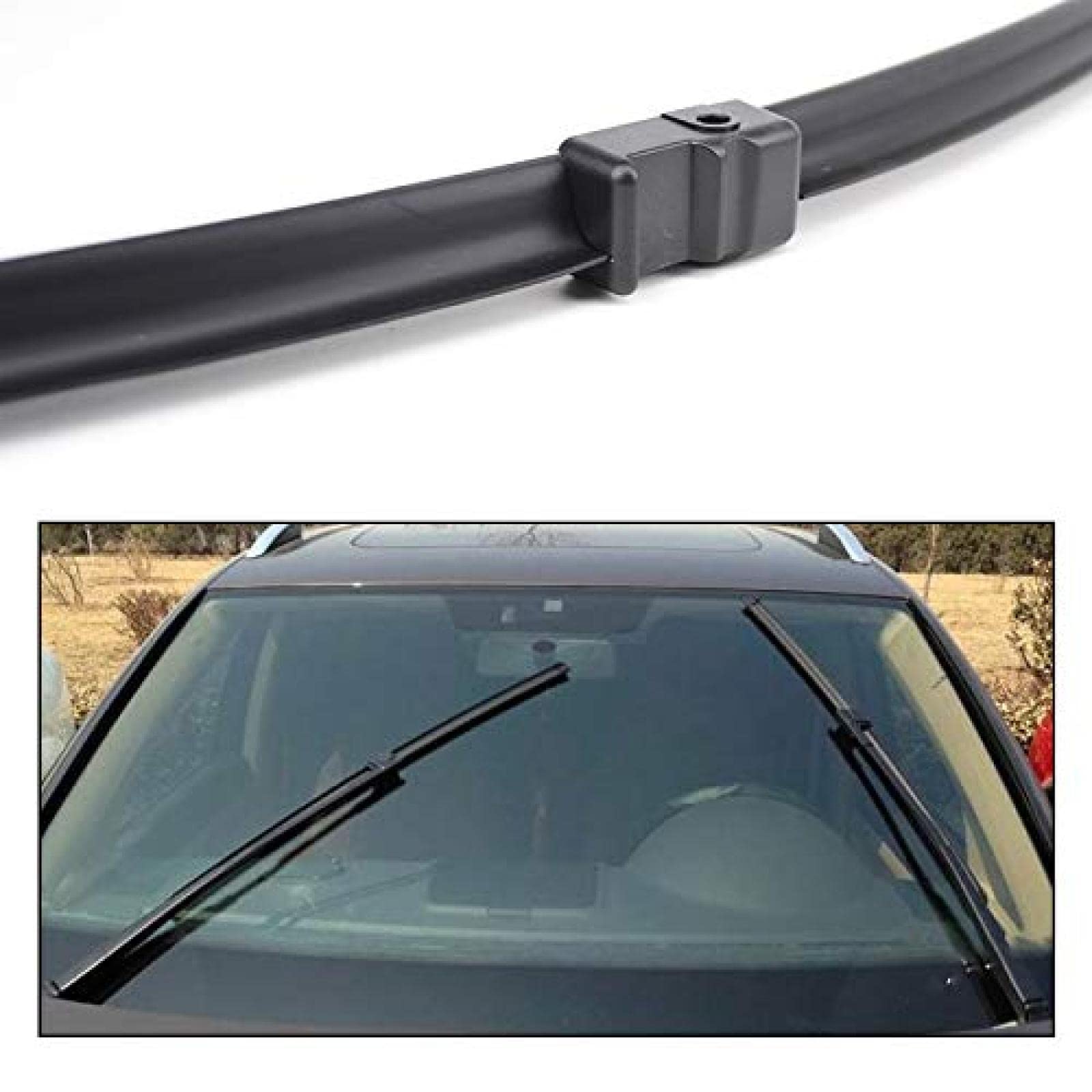 Escobillas de limpiaparabrisas Delanteras, para Ford Galaxy 2001-2006, Escobillas de limpiaparabrisas de Coche Limpiaparabrisas Ventana de Coche