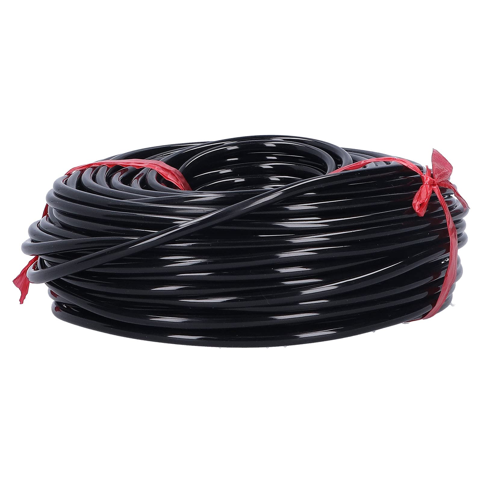 Kit d’irrigation goutte-à-goutte 40 m 4/7, système d’arrosage de jardin avec buses réglables, kit d’irrigation automatique pour pelouse, serre et potager, comprenant une vanne à